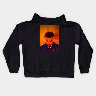 ALL LIGHTS ON STEPH / LOW POLY Kids Hoodie